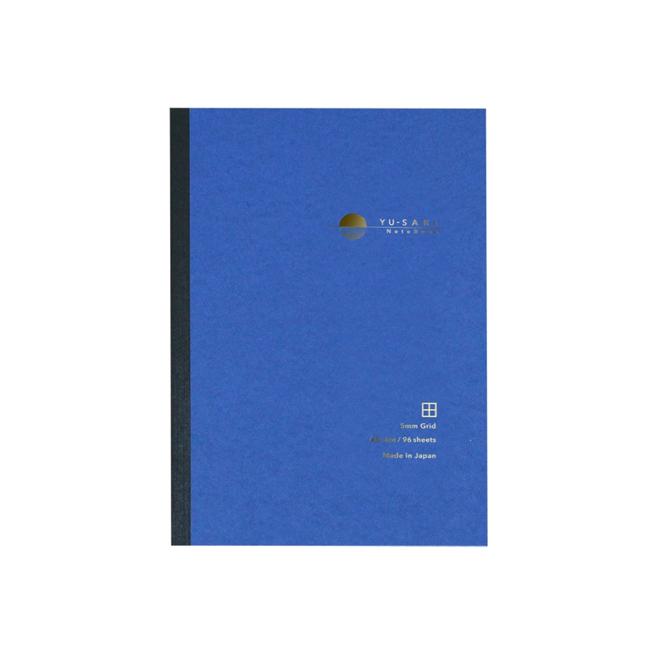 Nakabayashi YU-SARI Notebook - A5 Grid (Blue)