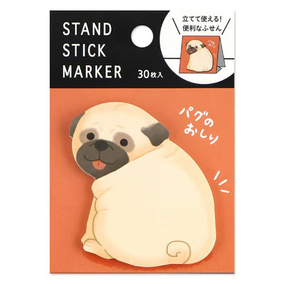 Mind Wave Stand Stick Marker - Pug Butt