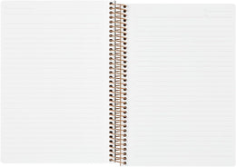 Maruman A5 Spiral Note 6.5mm 150 Sheets - Ruled - Black