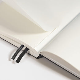 LEUCHTTURM1917 Notebook Master Slim (A4+) Hardcover, 121 Numbered Pages, Ruled - Navy Blue