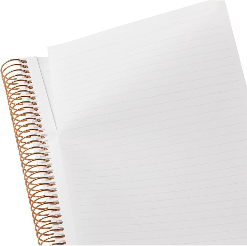 Maruman B5 Spiral Note 6.5mm 150 Sheets - Ruled - Black