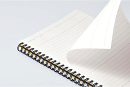Mnemosyne SoftCover N295 A5 Ruled - White