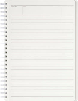 Mnemosyne SoftCover N295 A5 Ruled - White
