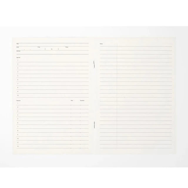 Luddite Function Notebook A5 - Meeting Notebook