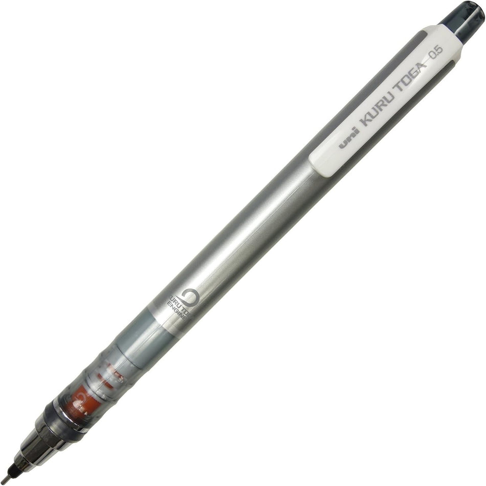 Uni Kuru Toga Mechanical Pencil 0.5 mm - Silver