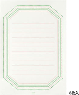 Midori Letter Set - Pink Frame