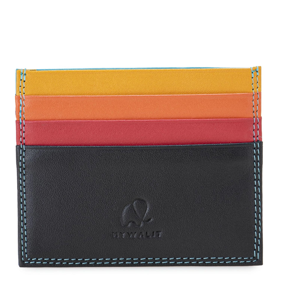 Mywalit RFID Double Sided CC Holder - Black Pace
