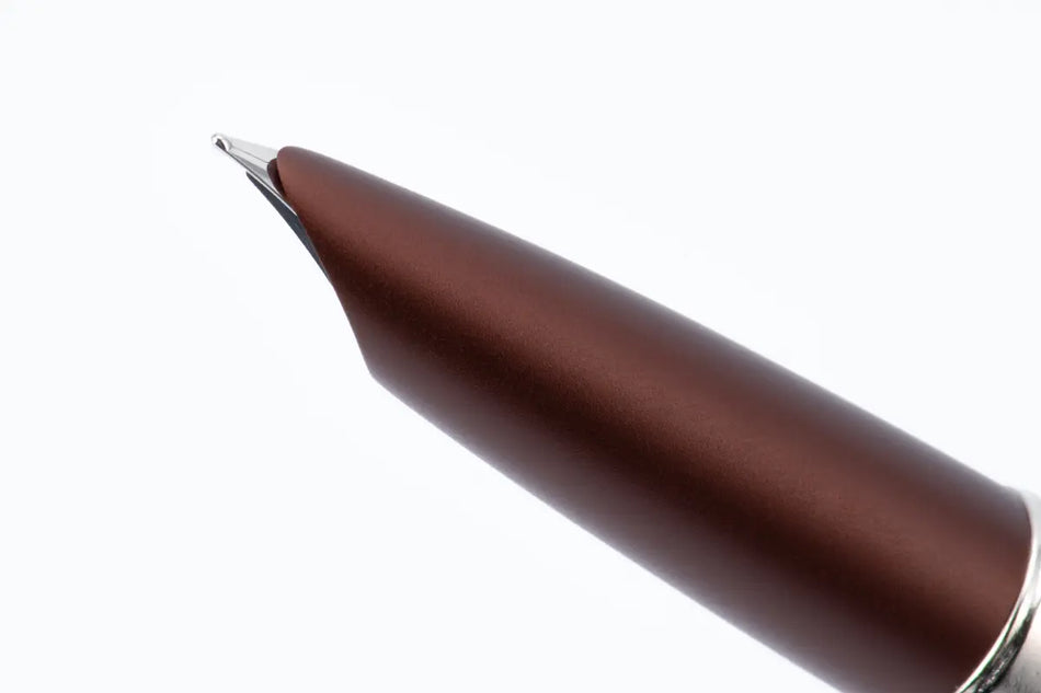 Diplomat Viper Fountain Pen Brown Guilloche - Fine/Medium