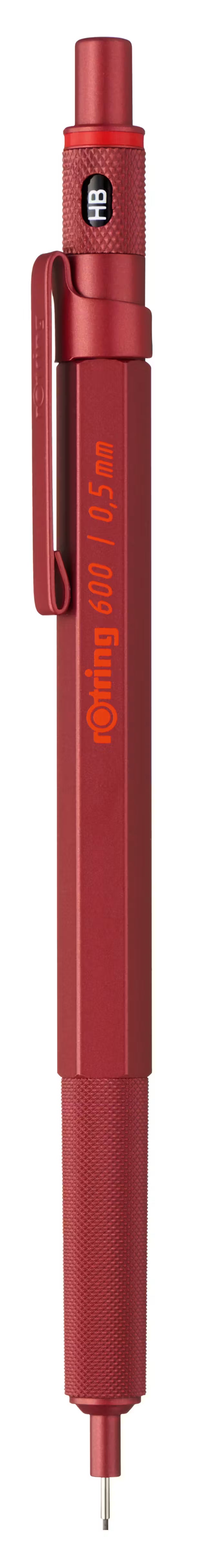 rOtring 600 (0.5mm) Mechanical Pencil - Red