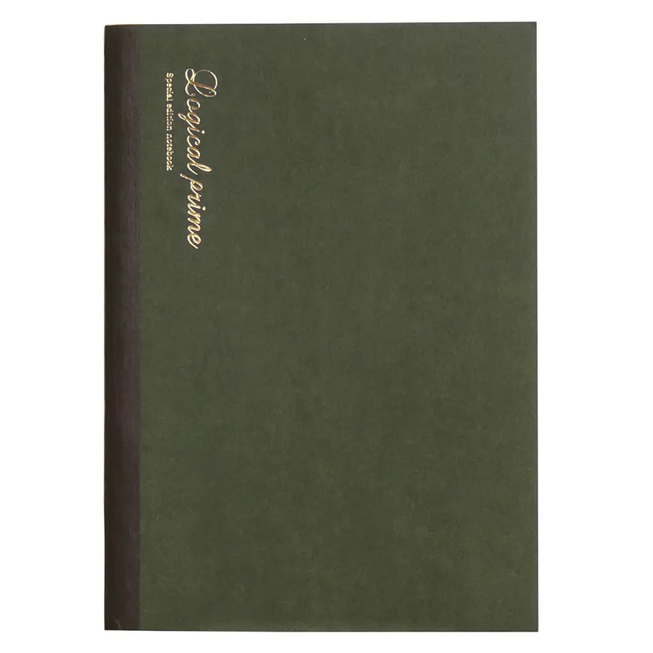 Nakabayashi Logical Prime Notebook - A5 Ruled (Green)