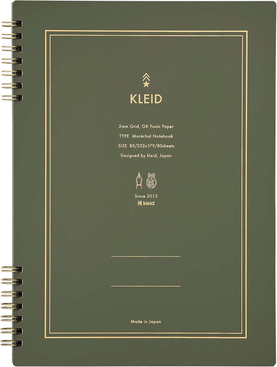 Kleid Marechal Notebook B5 - Olive