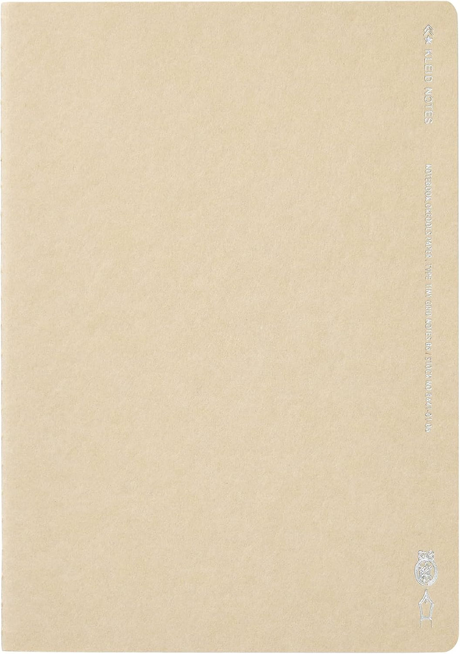 Kleid Tiny Grid 2mm Notes B6 - Beige