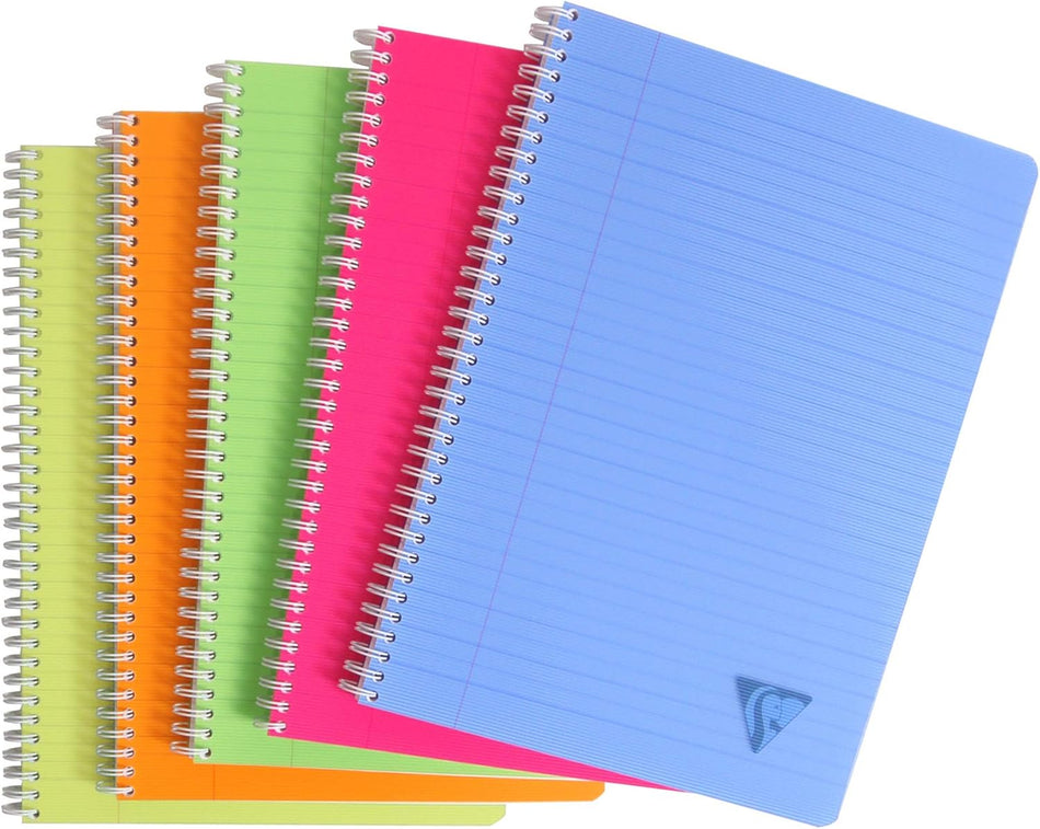 Clairefontaine A4 Linicolor Wire Bound Notebook