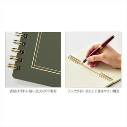 Kleid Marechal Notebook A5 - Olive Drab