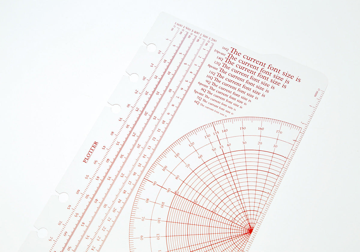 PLOTTER Bible Ruler Pad – Flax Pen to Paper