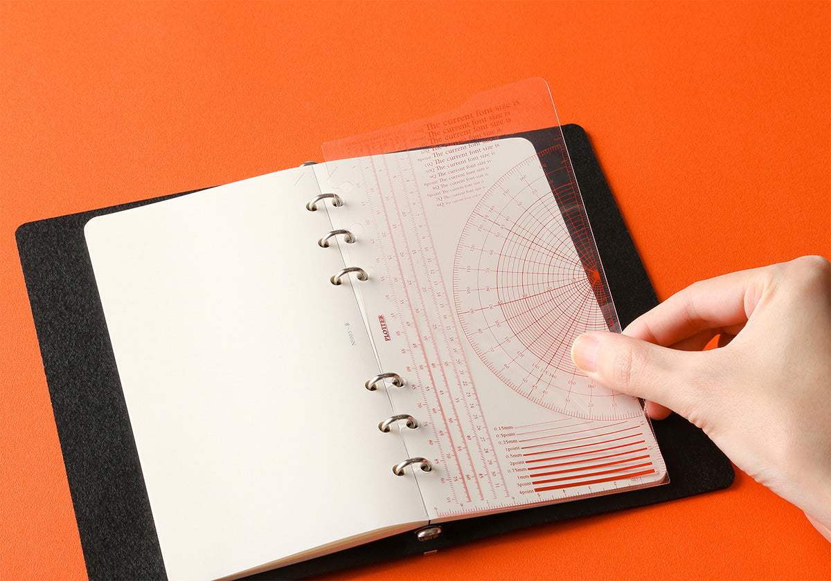 PLOTTER Bible Ruler Pad – Flax Pen to Paper