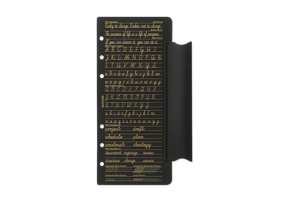 PLOTTER Leather Penholder with Lifter - Narrow Size