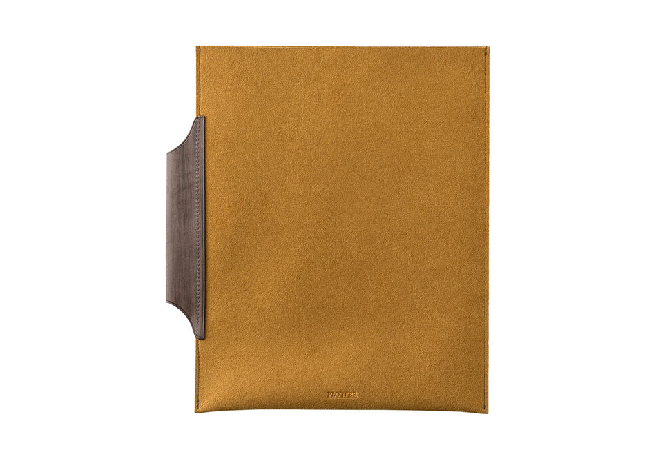PLOTTER Leather Binder Case - (A5) Gray