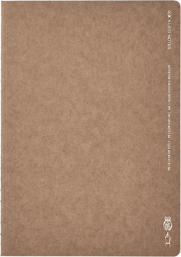 Kleid Tiny Grid 2mm Notes B6 - Brown