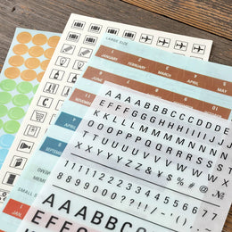 TRAVELER'S Notebook Regular Size Refill - 2027 Customized Sticker Set