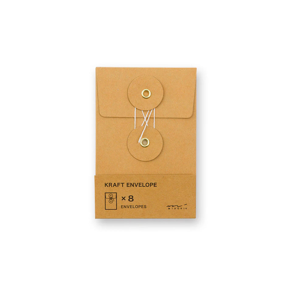 Traveler's Company Kraft Envelope (Small) - Orange