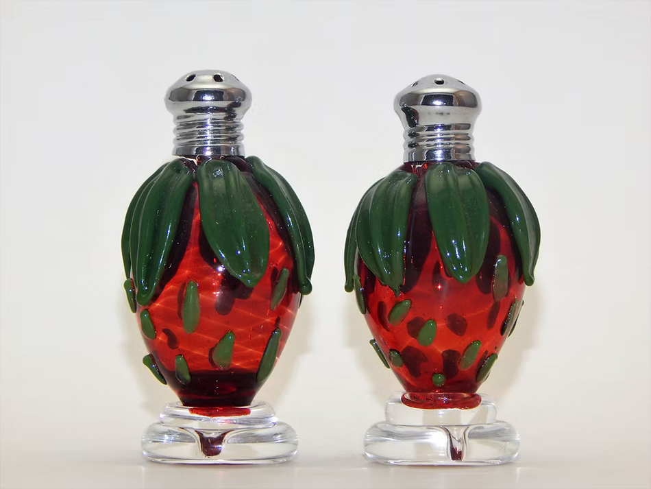 Salt & Pepper Shakers - Strawberry