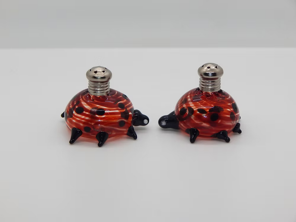 Salt & Pepper Shakers - Ladybug