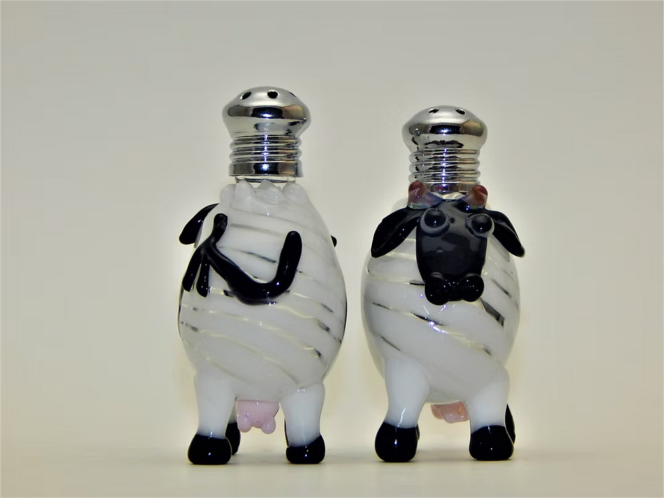Salt & Pepper Shakers - Cow