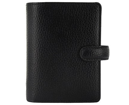 Filofax Finsbury Mini Leather Organizer - Black