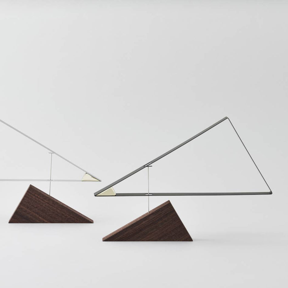 Handmade Kinetic Art Decor | Sail Away: Gray