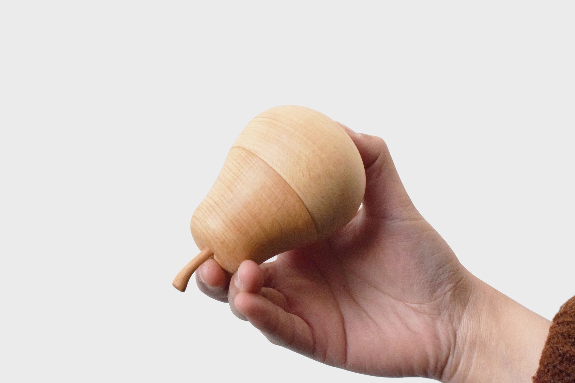 Senser Woodcraft Pear Toothpick Holder - Natural - Thumbnail 5