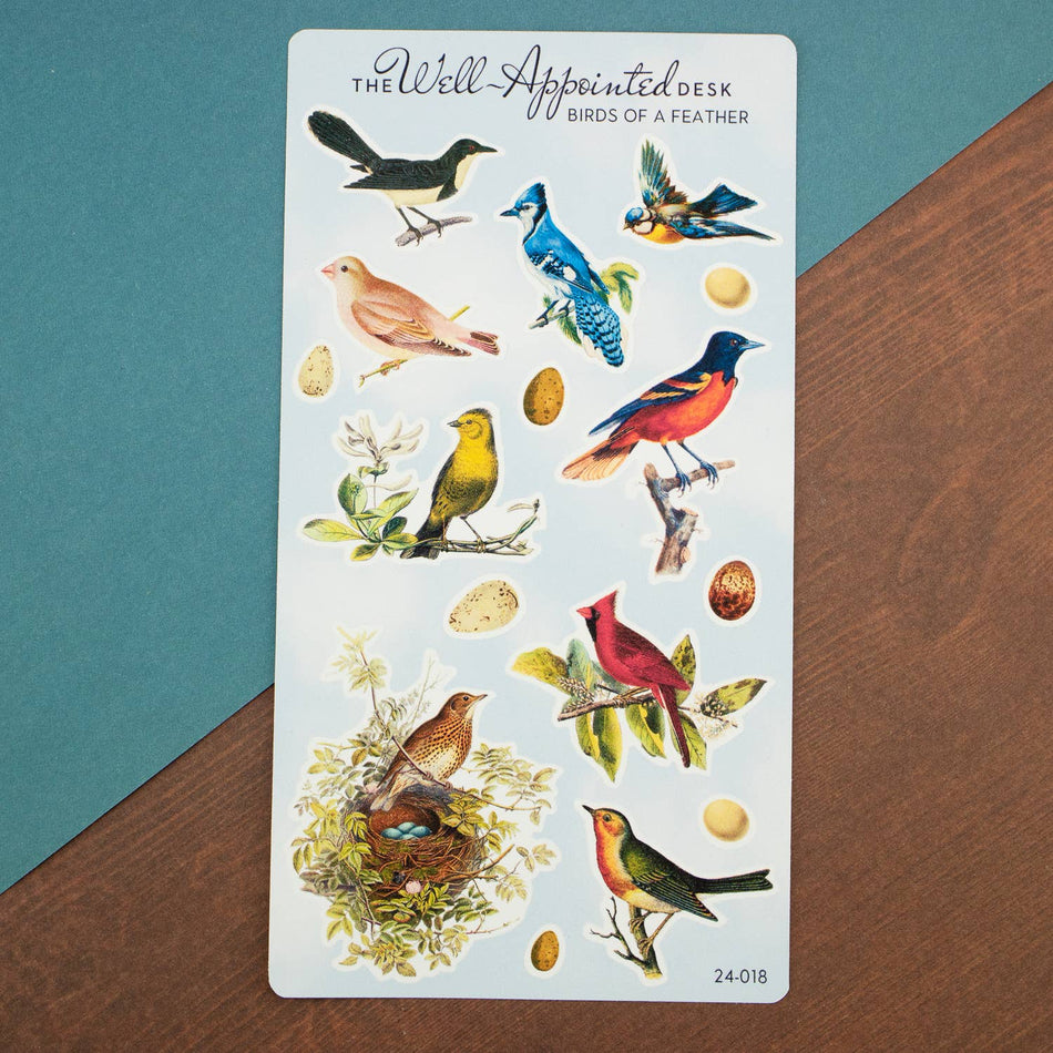 Birds of a Feather Sticker Sheet (24-018)