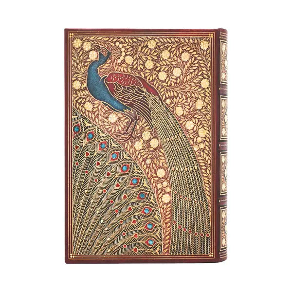 Paperblanks 2026 Mini Daily - Hafiz’s Peacocks