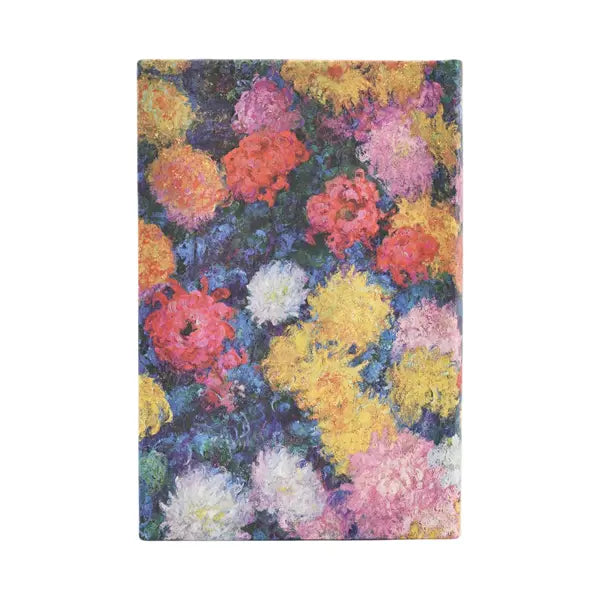Paperblanks 2026 Mini Weekly - Monet's Chrysanthemums