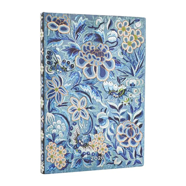Paperblanks 2026 Midi Weekly - Blue Willow Celebrate Hanfu