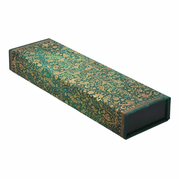 Paperblanks Pencil Case - Emerald Flower