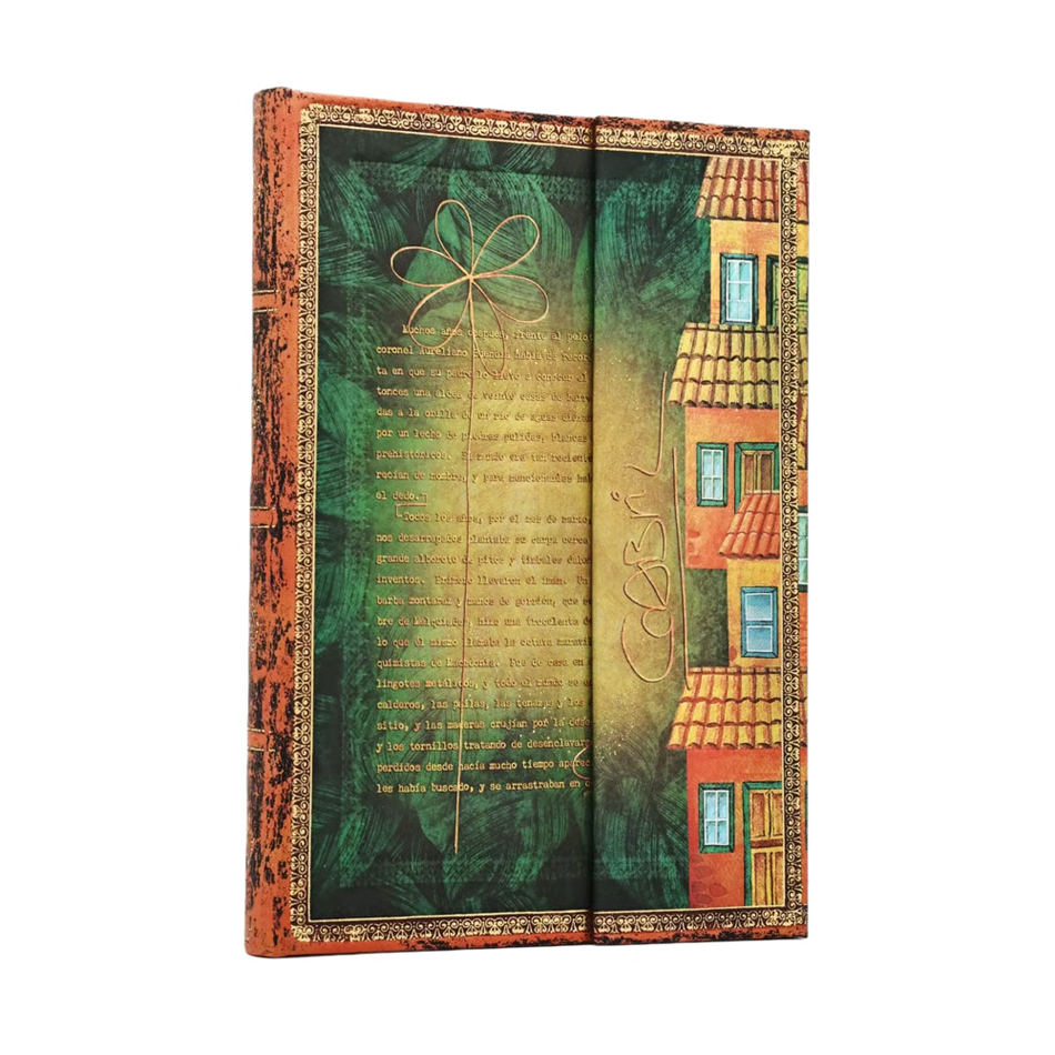 Paperblanks Hardcover Journal Midi Lined - Garcia Marquez, One Hundred Years of Solitude