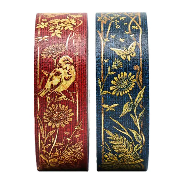 Paperblanks Washi Tape - Les Papillons/Les Oiseaux