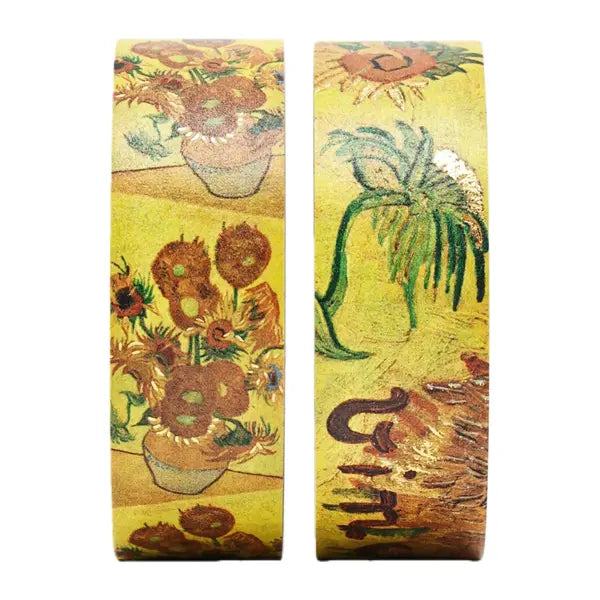 Paperblanks Washi Tape - Van Gogh, Sunflowers