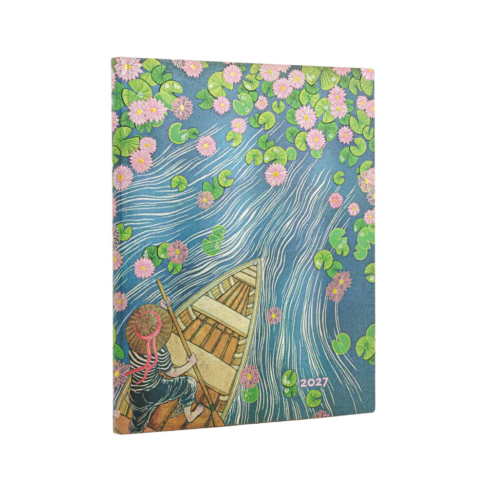 Paperblanks 2027 Ultra Weekly - Lotus River
