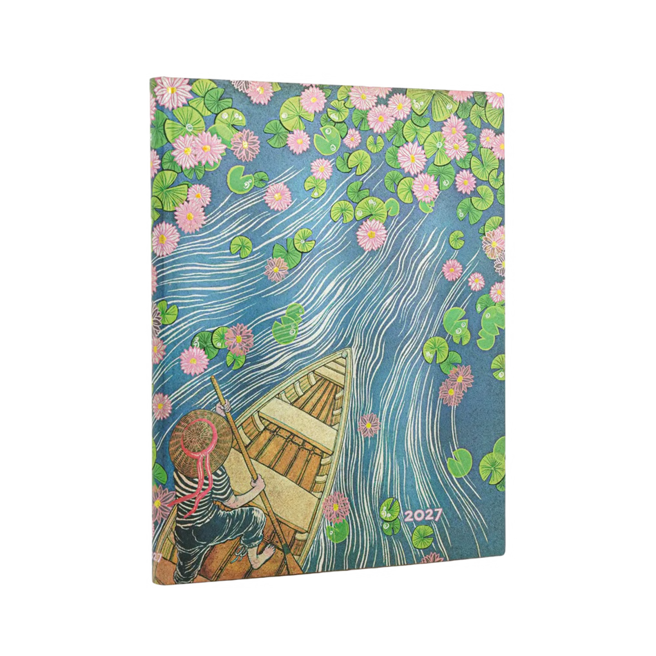 Paperblanks 2027 Ultra Weekly - Lotus River