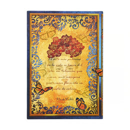 Paperblanks Hardcover Journal Midi Lined - The Colourful Portrait, Viva Frida