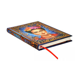 Paperblanks Hardcover Journal Midi Lined - The Colourful Portrait, Viva Frida