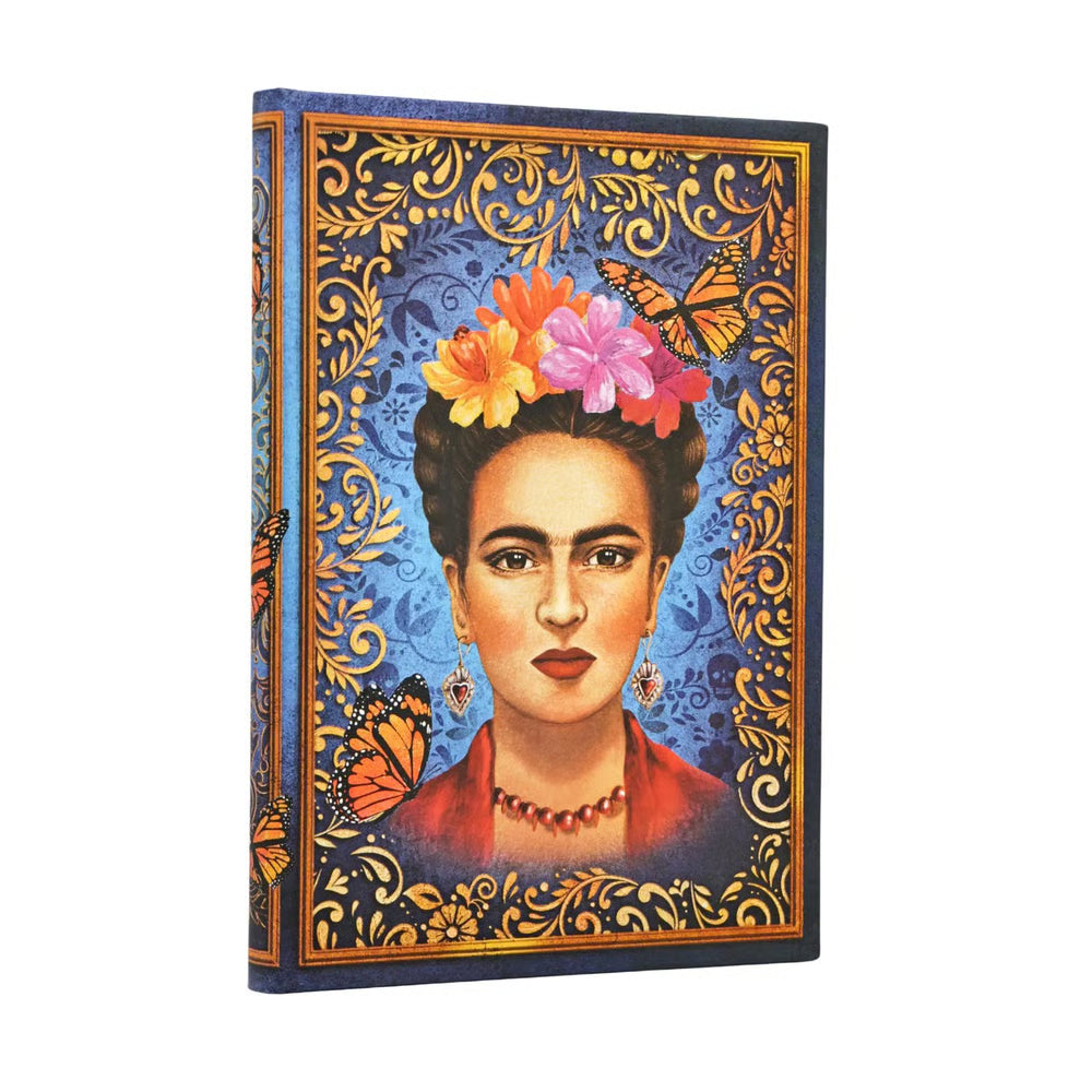 Paperblanks Hardcover Journal Midi Lined - The Colourful Portrait, Viva Frida