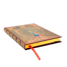 Paperblanks Hafiz's Peacocks Journal Midi Lined
