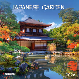 2026 16 Month Wall Calendar - Japanese Garden