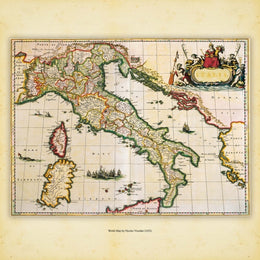 2026 16 Month Wall Calendar - Antique Maps