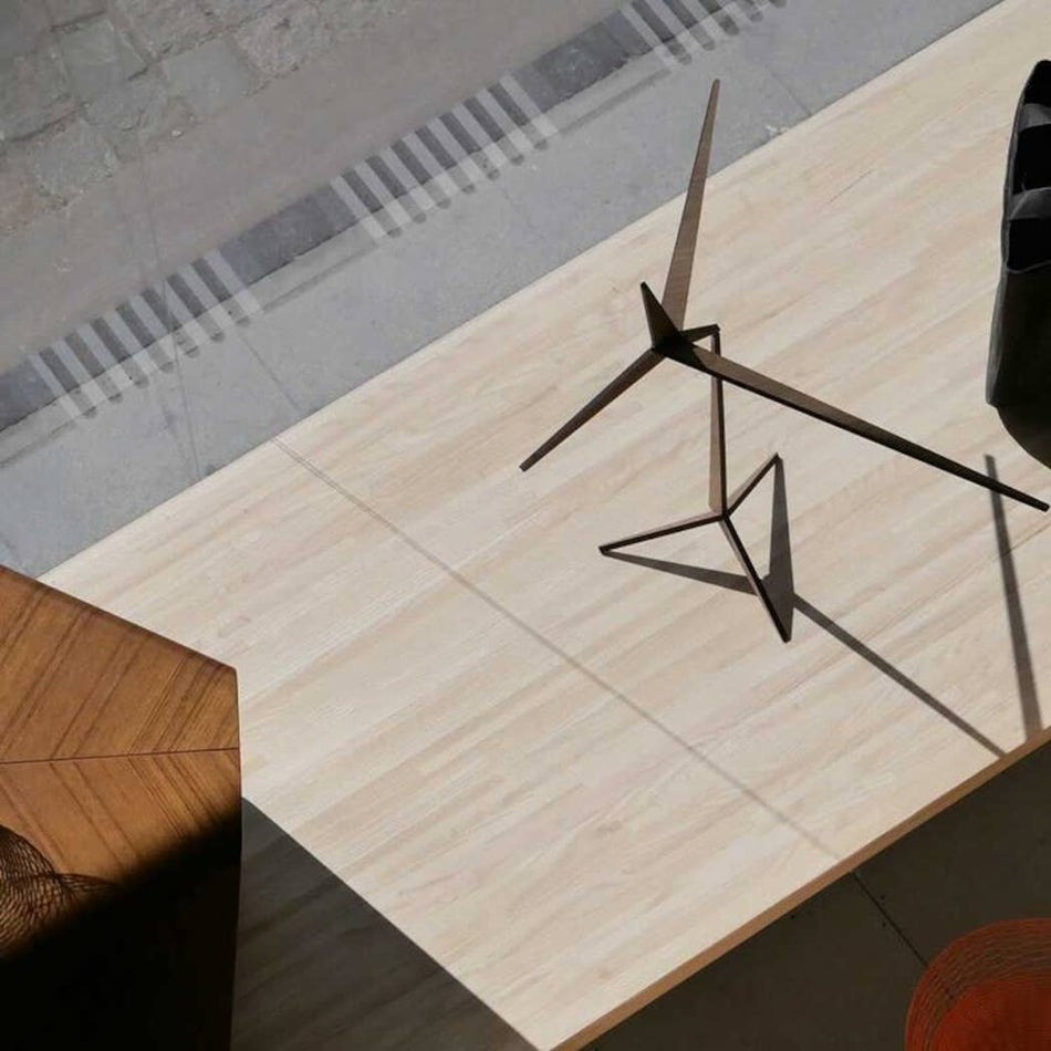 Handmade Kinetic Wood Art Decor | Place To Be | size M: Walnut