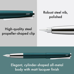 Lamy Studio Fountain Pen - Petrol
