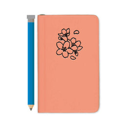Daigo Pocket Notebook with A Mini Pencil - Cherry Blossom